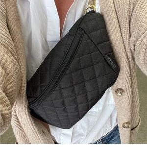 Canvelle, Quilted Black Original Fanny